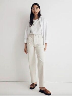 Madewell the perfect vintage wide leg jean